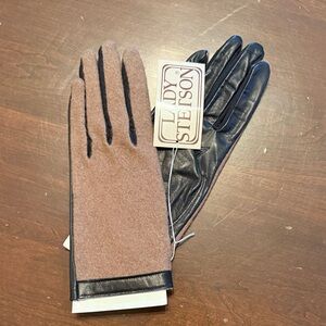 Stetson Brown and Black Women's Gloves